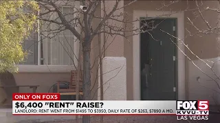 $6,400 rent raise? Las Vegas landlord says it's their right to name price