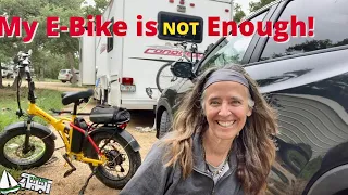 How I Safely Flat Tow a Car and my e-bike behind my RV, Alone… (Brick House - Now RVing #99)