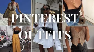 Recreating Pinterest Outfits for Summer