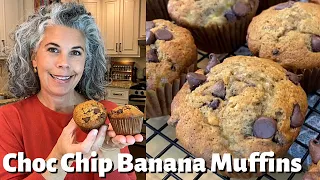 WOW Chocolate Chip Banana Muffins