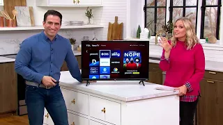 TCL 32" Class 3-Series HD LED Smart Roku TV on QVC