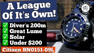 One of The Best Value Divers Out There.  Citizen Eco-Drive Promaster Review [ BN0151-09L ]