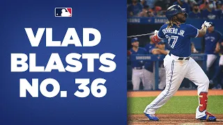 Vladimir Guerrero Jr. DEMOLISHES home run No. 36!