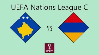 Kosovo vs Armenia - UEFA Nations League (Group C3)