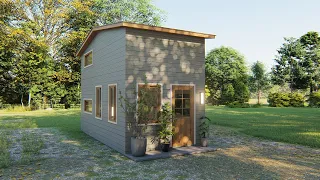 Beautiful Tiny House with Bedroom Loft Design Idea (3x6 Meters Only) (18 Sqm)
