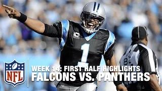 Cam Newton & Panthers Look Unstoppable vs. Falcons | NFL 1st Half Highlights