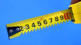 BEST measuring tape tricks you've never seen