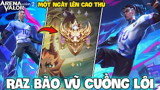 VUX THỬ THÁCH MỘT NGÀY RAZ LÊN CAO THỦ KHÔNG DÙNG SAO HỘ MỆNH TRONG LIÊN QUÂN MOBILE