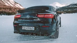 MERCEDES AMG LOVE SNOW!