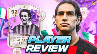 5⭐ WEAK FOOT! 92 ULTIMATE BIRTHDAY NESTA PLAYER REVIEW | FC 24 Ultimate Team