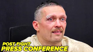 Oleksandr Usyk's EMOTIONAL Full Post Fight Press Conference vs Tyson Fury • Fury vs Usyk