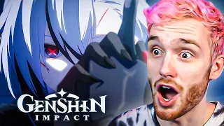 Arlecchino BLEW Me Away! "The Song Burning in the Embers" Animated Short REACTION | Genshin Impact