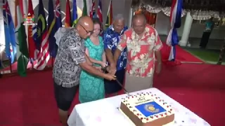 HE the Fijian President hosts reception to commemorate the Commonwealth Day 2018