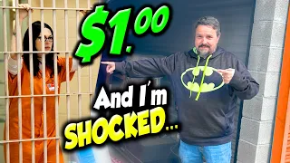 I bought a FELON'S STORAGE UNIT for ONE DOLLAR!