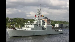 加拿大海軍 易洛魁級驅逐艦 剪輯 Canada Navy Iroquois class destroyer