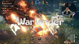 Warlander Gameplay - Unlocking 15 consecutive kills and defeating 30 foes in an 5-army battle