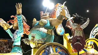Noche de carnaval en Gualeguaychú, enero 2024