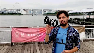 Probando mi Drone de 10 $ en ODAIBA Japón 🇯🇵