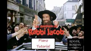 Rabbi Jacob - Le grand Rabbi - Piano Tutorial