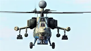 Tactical Helicopter Gameplay | T-80BVM & Mi-28NM Super Hunter (War Thunder)