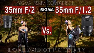 SIGMA 35mmの比較！F/1.2 vs. F/2 新しい35mm F2 DG DN を 大口径 35mmと比較したらボケがどう変わるか！ポートレート撮影【イルコ・スタイル#516】