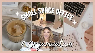 WORK FROM HOME DESK SET UP & ORGANIZATION | aesthetic, productive workspace, wfh AMAZON FINDS