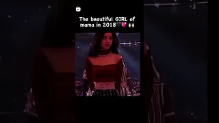 the beautiful girl of mama 2022 vs 2018 #jisoo #blackpink no hate both r beautiful 💜