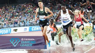 DRAMA as Kipruto finishes race with just one shoe - Wanda Diamond League