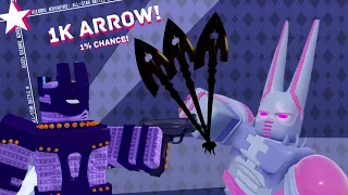 I TRIED 1000 ARROWS AND THIS IS WHAT I GOT! [STANDS AWAKENING]