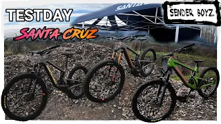 5010 vs. Megatower vs. Nomad - Santa Cruz MTB Testday auf der Halde 👊 Wie geil ist das bitte?