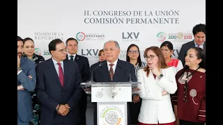 EN VIVO / Conferencia de prensa de legisladores de los Grupos Parlamentarios de MORENA y PT