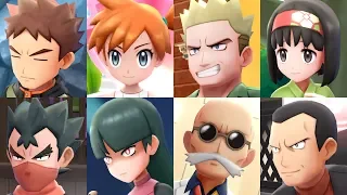 Pokémon Let's Go Pikachu & Eevee - All Gym Leader Battles