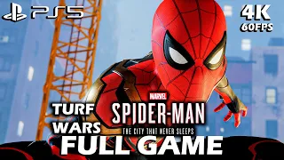 Marvel's Spider-Man "NO WAY HOME SUIT" Turf Wars Full Game DLC (PS5 4K 60FPS) - No commentary