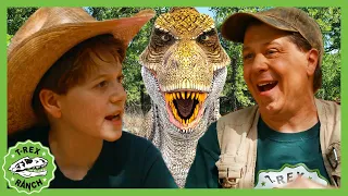 Dinosaurs at the Campfire?! | T-Rex Ranch Dinosaur Videos for Kids