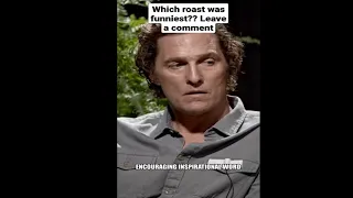 Matthew McConaughey David Letterman Bendict Cumberland vs Zach Galifianakis