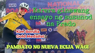 KIM BONILLA PRIDE OF NUEVA ECIJA CHAMPION SA WOMEN JUNIOR CRIT RACE Phil Nat'l Road Championship '24