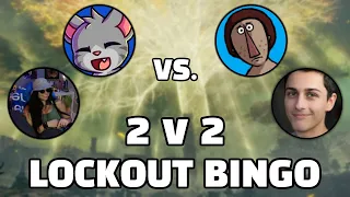 Elden Ring 2v2 LOCKOUT Bingo - Aggy & Parky vs. Chris & Domo