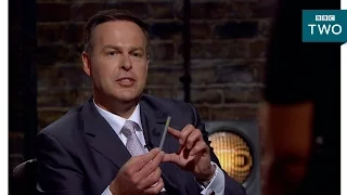 Peter Jones is perplexed by pencils - Dragons' Den: Series 14 Episode 1 - BBC Two