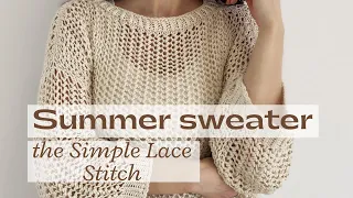 Complete Your Masterpiece: Halcyon Lace Sweater. The Last Part 3 [Tutorial]