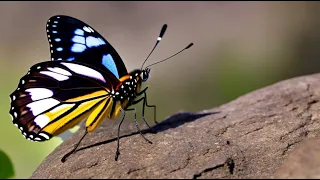 How to Fix a Butterfly's Wing Using Contact Adhesive: Method 1