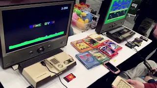 Playthrough GC 2018 Intellivision Revolution - Retro Video Game Convention Booth Tour