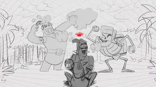 Clash Royale ES - El Viaje Del Príncipe 🌈 ANIMATIC