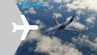 🔵 B738 ZIBO, ACTIVE SKY, AUTO ORTHO, ULLI-ULMM-ULAA, XPLANE 12