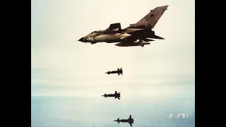 RAF Tornados Bahrain 1991. TVAM video