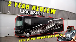 Is it really THIS GOOD? 2 Year Review of Liquid Spring Suspension System | RV Family Travel Life