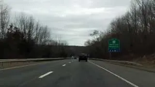 Interstate 84 - Connecticut (Exits 16 to 18) eastbound