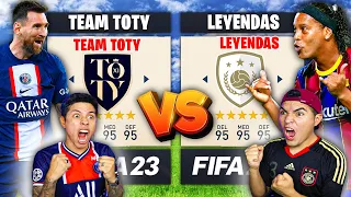 LA FINAL mas ÉPICA DE CHAMPIONS *TEAM TOTY vs LEYENDAS*😱¡PARTIDO DEFINITIVO! RAMIRIN vs EDSON FDB