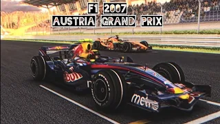 Assetto Corsa + GT7 HUD | Mark Webber F1 2007 Austria Race