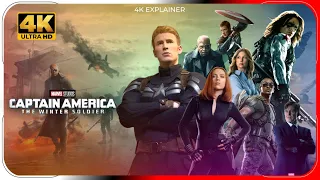 Captain America: The Winter Soldier (2014) 4k Film Explained in Hindi/Urdu | Summarized हिन्दी | UHD