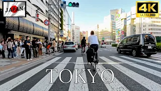 From Shinjuku to Ikebukuro | Exploring Tokyo by Cycling | 4K Japan Travel